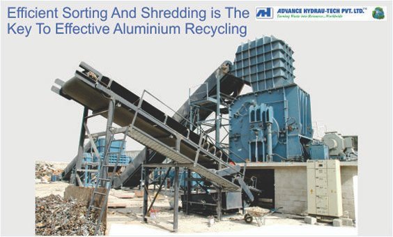 Efficient Sorting And Shredding Is The Key To Effective Aluminium Recycling